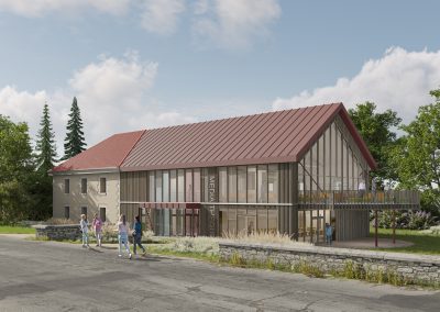 Réhabilitation du Presbytère d&rsquo;Etalans en Mairie et Médiathèque – Commune D&rsquo;Etalans